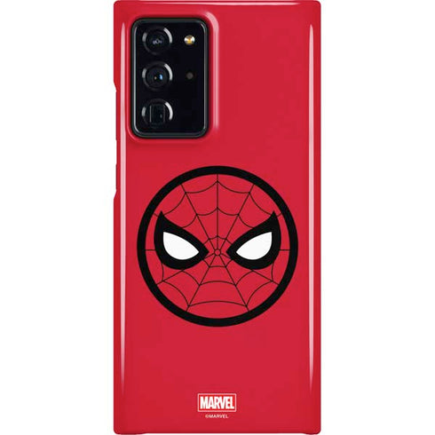 Marvel Spiderman Spiderman Emblem Galaxy Cases